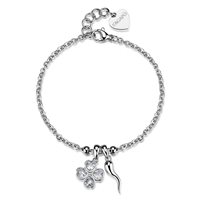 Armband Sagapo Dame FEELINGS in Stahl SFE58